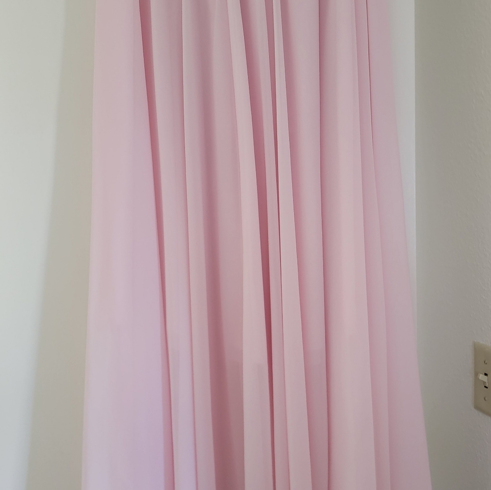 Elegant Pink Maxi Skirt - Picture 3 of 4